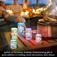 thumbnail image 7 of Electronic Candles Light Combination 3x5In, 3x4In Flameless Candles Plastic Festive Decoration Party Christmas Decoration Flowers Lovely Cute, 7 of 7