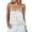 White, variant on Ekouaer Women's Silk Satin Camisole Tank Tops V Neck Sleeveless Spaghetti Straps Blouse Casual Racerback Shirt