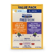 Mucinex Children's FreeFrom Multi-symptom Cold, Flu & Sore Throat and Mucinex Children's FreeFrom Cold & Flu Nighttime Liquid - 2 x 4 fl oz