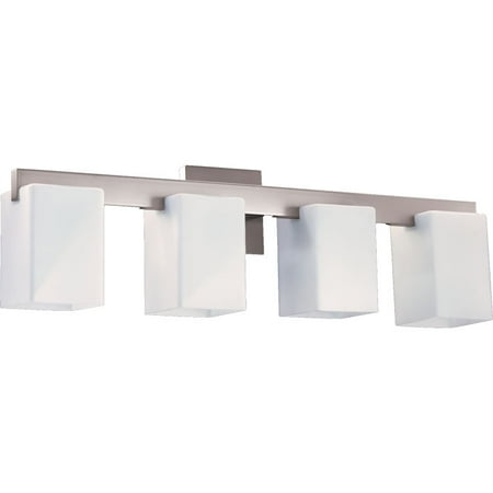 

Quorum International Q5076-4 Modus 4 Light Bathroom Vanity Light - Nickel