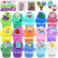 thumbnail image 1 of Slime Kit LronFensy Cloud Butter, paquete de 15 unidades, esponjosas para niños de 8 a 12 años, 1 of 7