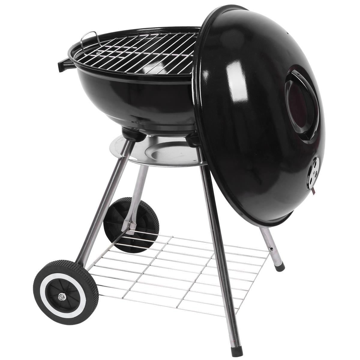 Vebreda Outdoor BBQ Grill Charcoal Barbecue Pit Backyard Meat Cooker Smoker