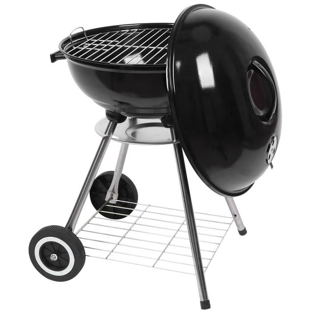 UBesGoo 18" Portable Charcoal Grill with Wheels Suitable for Patio, Picnic, Backyard