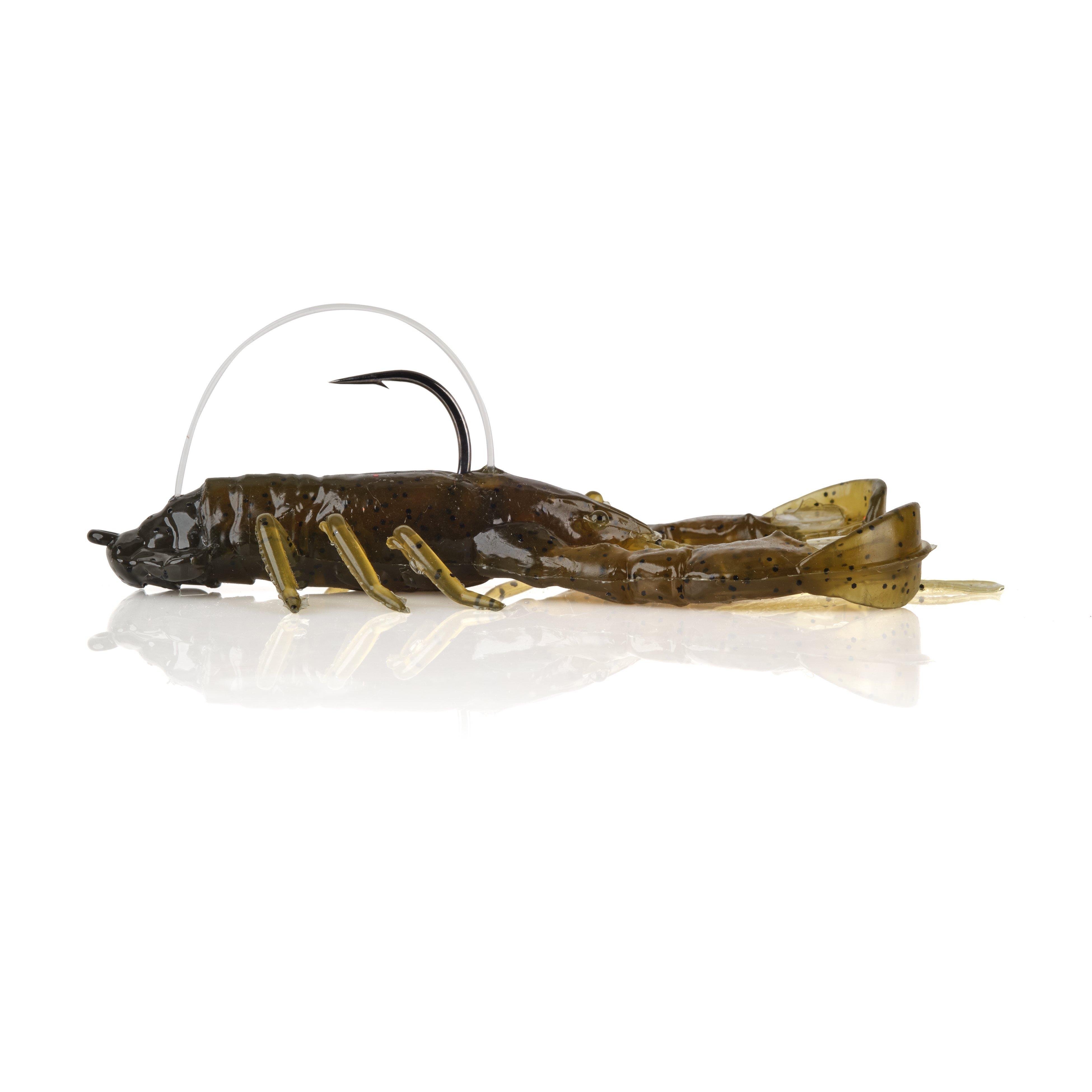 Berkley PowerBait® Clatter Craw, 3.5 in, Green Pumpkin