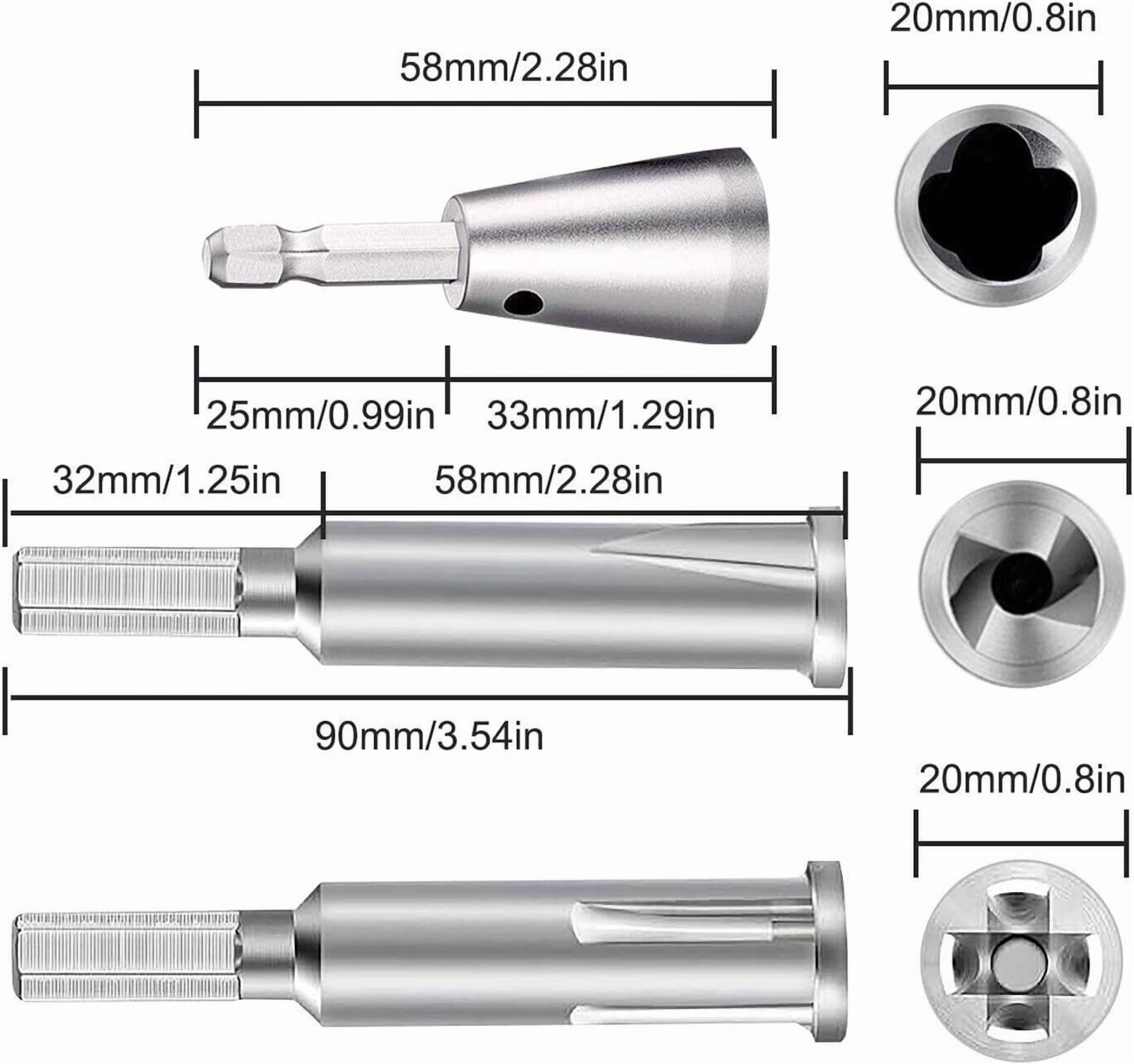 BUTTERFLY- 3X Wire Stripping Twisting Tool Electrical Drill Wire Stripper Cable Nut Twister