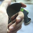 thumbnail image 4 of Paquete de 2 juguetes grandes para masticar pájaros, piedra de calcio con campanas, accesorios para jaula de pájaros, juguetes para jaula para ratas, hámster, chinchilla, conejo, gris africa, 4 of 5