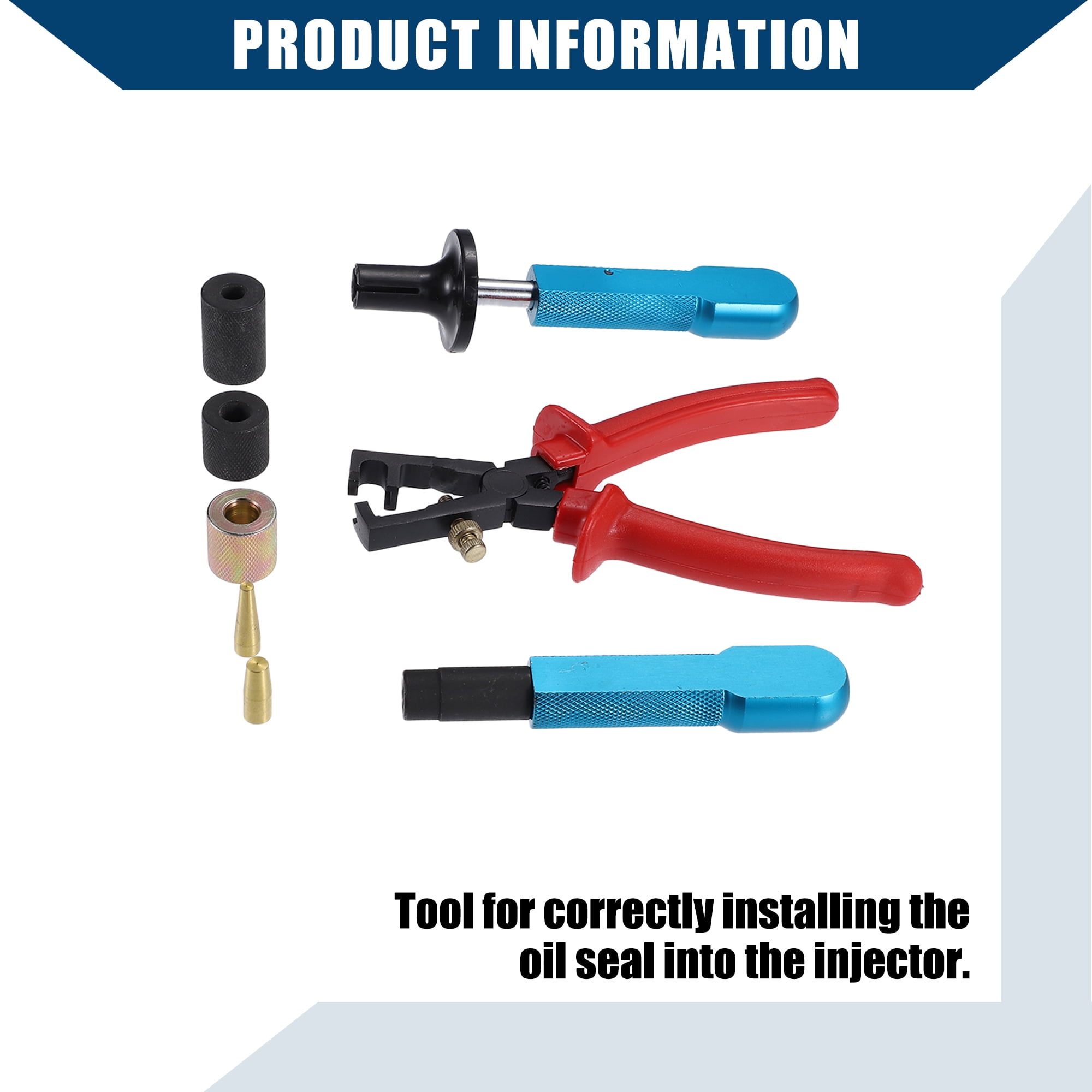 Unique Bargains Fuel Injector Seal Replacer Tool for BMW - Durable Metal - 1 Set