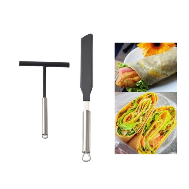 2 Unidades De Acero Inoxidable Para Pasta, Esparcidor De Crepes Y