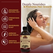 OKAY Black Jamaican Castor Oil Original Dark, Hair & Skin Restoring Oil — Promotes Healthy Hair Growth & Elasticity, Silicone-Paraben-Free, Suitable for All Hair & Skin Types, 4 oz