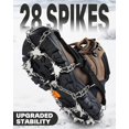 thumbnail image 3 of Crampones de hielo Sportneer con 28 puntas para zapatos y botas, 3 of 8