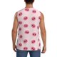 thumbnail image 4 of Balery Cute Pig Nose Camisetas sin mangas para hombre, absorbe la humedad y protege contra el mal olor.-Medium, 4 of 7