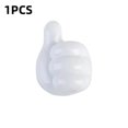 thumbnail image 3 of Ganchos de silicona autoadhesivos para colgar en la pared, organizador multifuncional de cables, Clip para llaves, colgador de pared, ganchos de almacenamiento, 4/10 piezas, 3 of 5