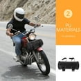 thumbnail image 2 of Motorcycle Saddle Bag PU Saddlebag Organizer Motorbike Luggage Bag Organizer, 2 of 8