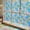 Pink-blue, variant on Reeded Glass Window Privacy Film, Decorative Frosted Glass Window Film for Bathroom & Front Door, 3D Static Cling Window Coverings Day and Night Privacy Sun Heat Blocking (29.5 x 118 Inch)