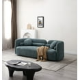 thumbnail image 5 of MAYEERTY Modern Couch for Living Room, Chenille Fabric Upholstered Comfy Couch for Apartment Home Office, 3 Seater, Green, 5 of 5