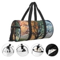 thumbnail image 3 of Lukts Seasonal Tree Reflection for Gym Bag for Women & Men,Sports Travel Duffel Bag Weekend Bag for Airplane,Water Resistant Workout Overnight Backpack, 3 of 6