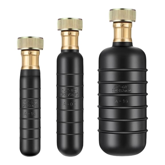 3Pcs Rubber Drain Cleaner Drain Cleaning Bladders Unclog Blockage for Bathroom Kitchen Sink Swimming Pool Easy to Use