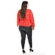 thumbnail image 3 of Blusa con diseño texturizado Roman Fashion / Tallas Extras, 5105 (Rojo) rojo 36, 3 of 7