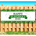 thumbnail image 1 of Happy St Patricks Day 13 oz Vinyl Banner With Metal Grommets, 1 of 4