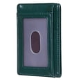 thumbnail image 3 of Cartera Travelambo Slim de piel con bloqueo RFID de 8 cm x 10 cm, 3 of 4