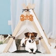 thumbnail image 2 of 10 piezas de decoración de madera con huesos de perro de 18 cm de Sophena para manualidades, 2 of 7