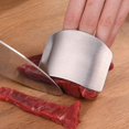 thumbnail image 4 of 4PCS Stainless Steel Finger Guard,Finger Cutting Protector,Kitchen Safe Slice Tool, 4 of 5