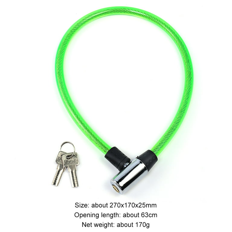 Anti Theft Safety Lock For E Scooter Bike Bicycle Motorcycle Cable Chain  Lock