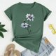 thumbnail image 2 of Tops de verano Regalos para hombre y mujer Camiseta Blusa de manga corta con estampado de verano Pompotops hfajkhk137691, 2 of 6