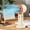Orange, variant on Upgrade 6 Speed Digital Display Handheld Fan, Detachable Base Stand Rechargeable Mini Fan, High Speed Portable Travel Cooling Fan for Outdoor Office A