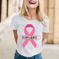thumbnail image 2 of Cancer Support Pink Cancer Awareness T-Shirt, 2 of 4