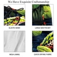 thumbnail image 4 of luoweisi Men's Beach Shorts Quick Dry Swim Trunks with Mesh Lining Frog S, 4 of 5