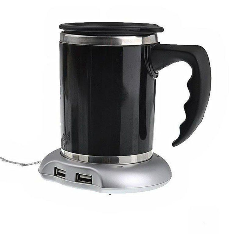 USB Warmer Sliver Warm Tea Coffee Cup Mug Warmer USB Heater Pad