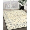 thumbnail image 2 of Ahgly Company Indoor Rectangle Traditional Tan Brown Medallion Area Rugs, 2' x 5', 2 of 6