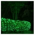 thumbnail image 2 of 100 Green LED Net Lights, 4 x 6 ft Green Wire Outdoor Holiday Bush & Hedge Lighting for Christmas Displays, Grade, 2 of 5