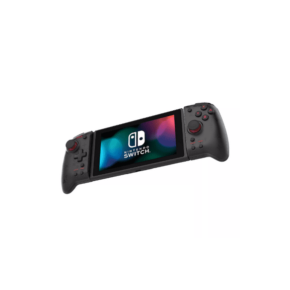 Open Box HORI Nintendo Switch Split Pad Pro Ergonomic Controller for Handheld Mode - Officially Licensed By Nintendo (Black)