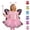 Pink, variant on Princess Tulle Tutu Skirt Sets, Include Headband, Wand, Butterfly Fairy Wing, Skirt (Yellow, One Size)