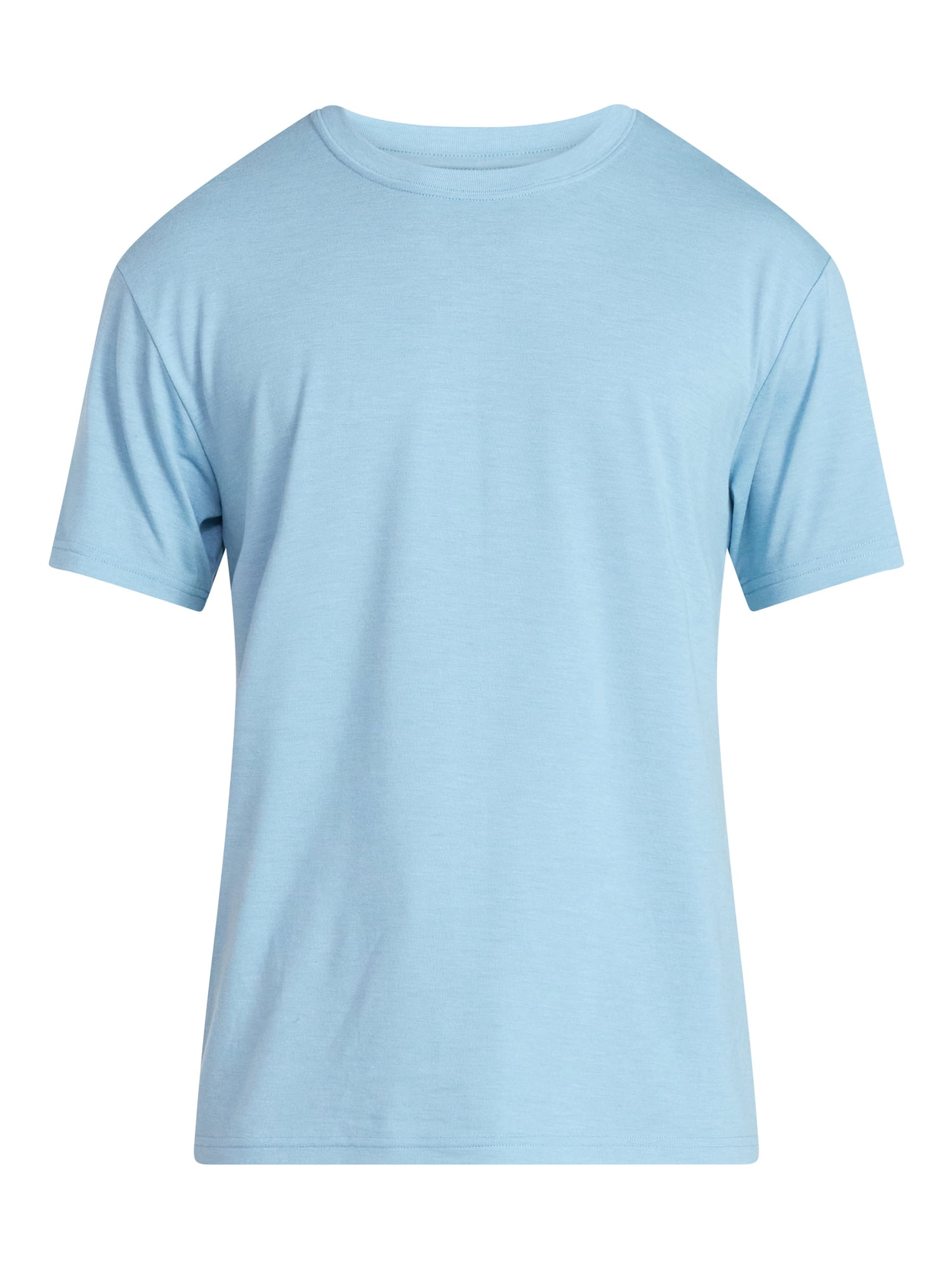 Athletic Works Men's and Big & Tall Tri Blend Tee with Short Sleeves, Sizes XS-4XLT