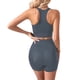 thumbnail image 3 of Gibobby Conjunto de entrenamiento para mujer Conjunto de sujetador deportivo acolchado para yoga y fitness para mujer, chaleco cómodo inalámbrico a de golpes (Azul,G), 3 of 4