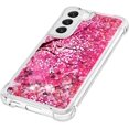 thumbnail image 6 of Compatible with Samsung Galaxy S23 Case Liquid Glitter Cute Stylish Slim Silicone Quicksand Sparkle Shockproof Protective for Women Girls Case for Samsung Galaxy S23 5G Cherry Blossoms YB, 6 of 12