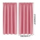 thumbnail image 3 of Curtains Heat Insulation Energy Saving Bedroom And Kitchen Curtains Ama Border Scandinavian Solid Colour Silk Curtains, 3 of 3