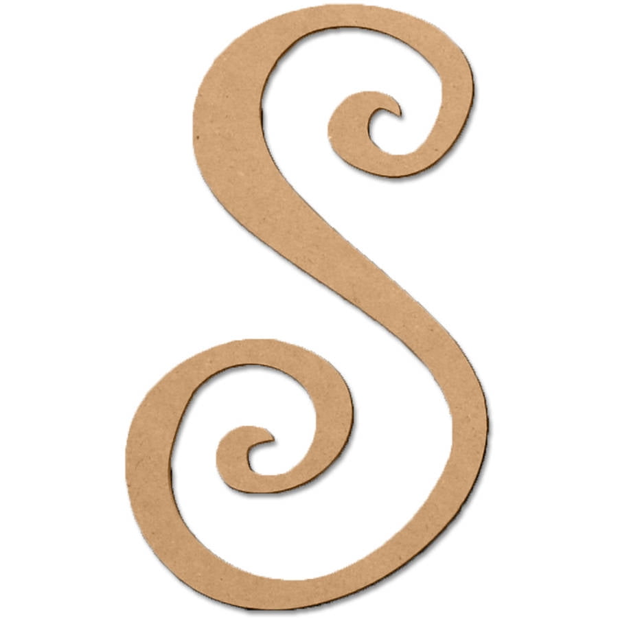 Curly Letter S