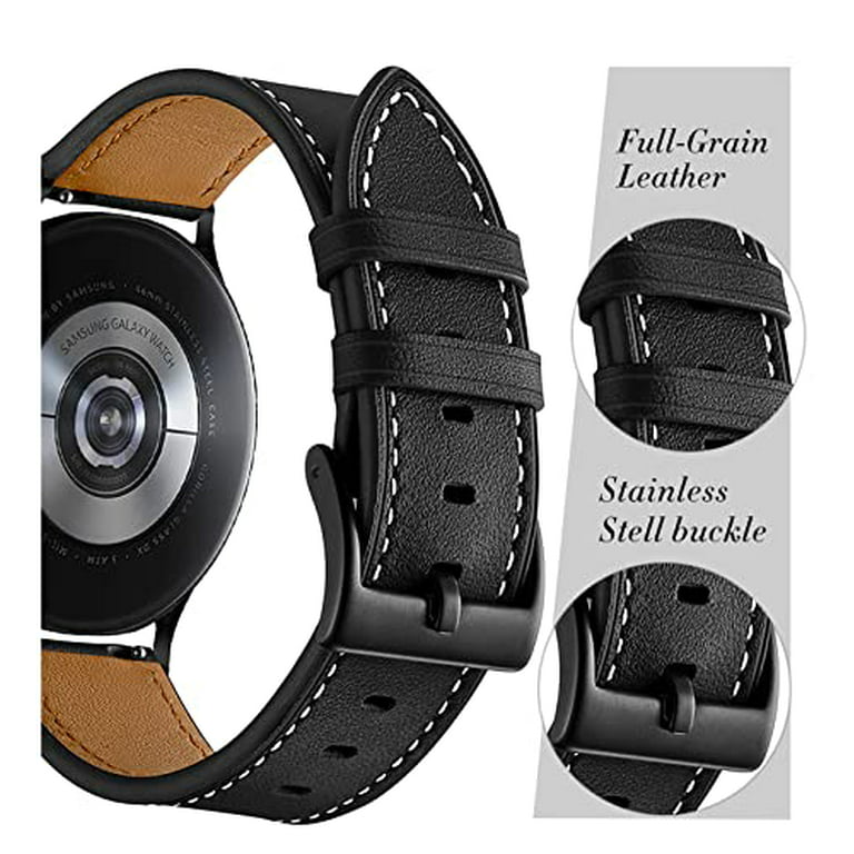Dark Brown Band for Samsung Watch 6 5 4 40mm 44mm 45mm Classic 