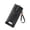 Black, variant on Litchi Patterned Glasses Case Eyeglass Case with Hanging Protective Cover Lens Jacket for Glasses Portable Sunglasses Storage Bag Compact Fall Resistive Design for Travel Home Office
