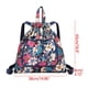 thumbnail image 2 of Travel Backpack Large Capacity Drawstring Nylon Print Foldable Organizer Multifunctional Bag Portable Lightweight for Office Gym, Foldable Lightweight Nylon Fabric, Adjustable Shoulder, 2 of 9