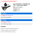 thumbnail image 2 of Inner Tie Rod End - Compatible with 1977 - 1981 Chrysler LeBaron 1978 1979 1980, 2 of 2