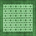 thumbnail image 1 of Ahgly Company Indoor Square Persian Emerald Green Traditional Area Rugs, 6' Square, 1 of 4