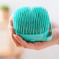 thumbnail image 4 of Silicone Pet Bath Brush For Dogs And Cats Massage Grooming Tool, 4 of 9