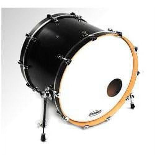 Evans EQ3 Resonant Smooth White Bass Drum Head, 22 Inch