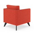 thumbnail image 3 of Finley Armchair Cross Weave - Cayenne, 3 of 5