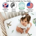 thumbnail image 3 of Sweet Jojo Designs Watercolor Mallard Ducks Boy, Girl, Unisex/Gender Neutral Fitted Crib Sheet, 3 of 6